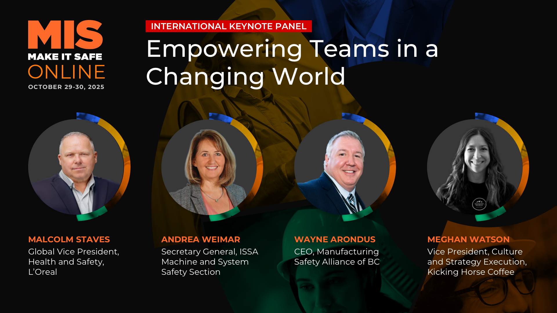 International Keynote Panel | Safer Together: Empowering Teams in a Changing World