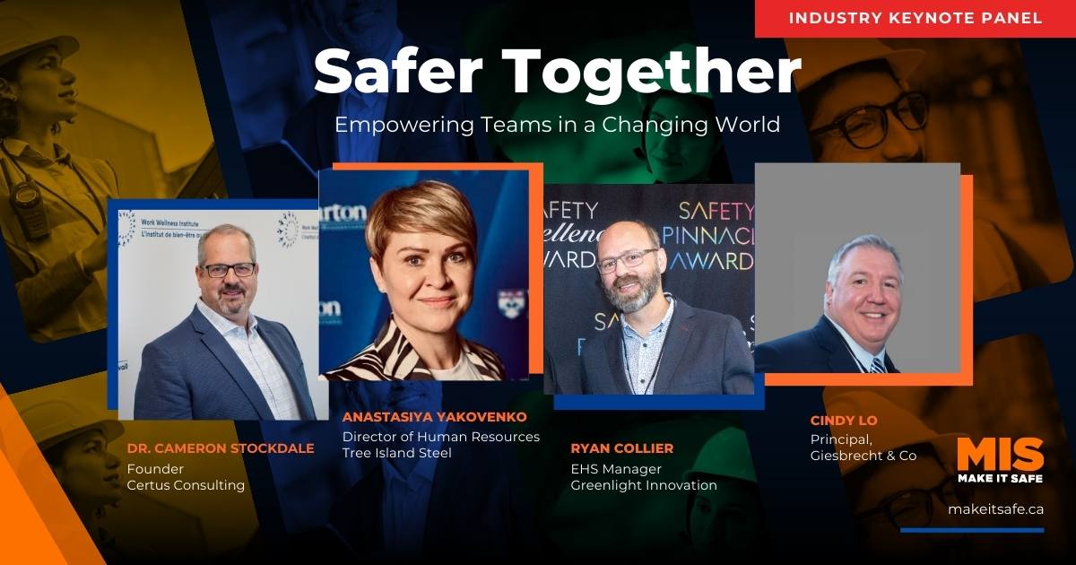 INDUSTRY KEYNOTE | Safer Together: Empowering Our Teams in a Changing World